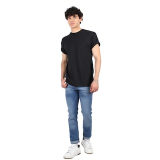 Foto 5 | Pantalón De Hombre Slim Fit Mezclilla