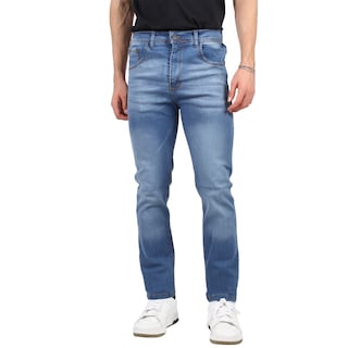 Foto 6 | Pantalón De Hombre Slim Fit Mezclilla