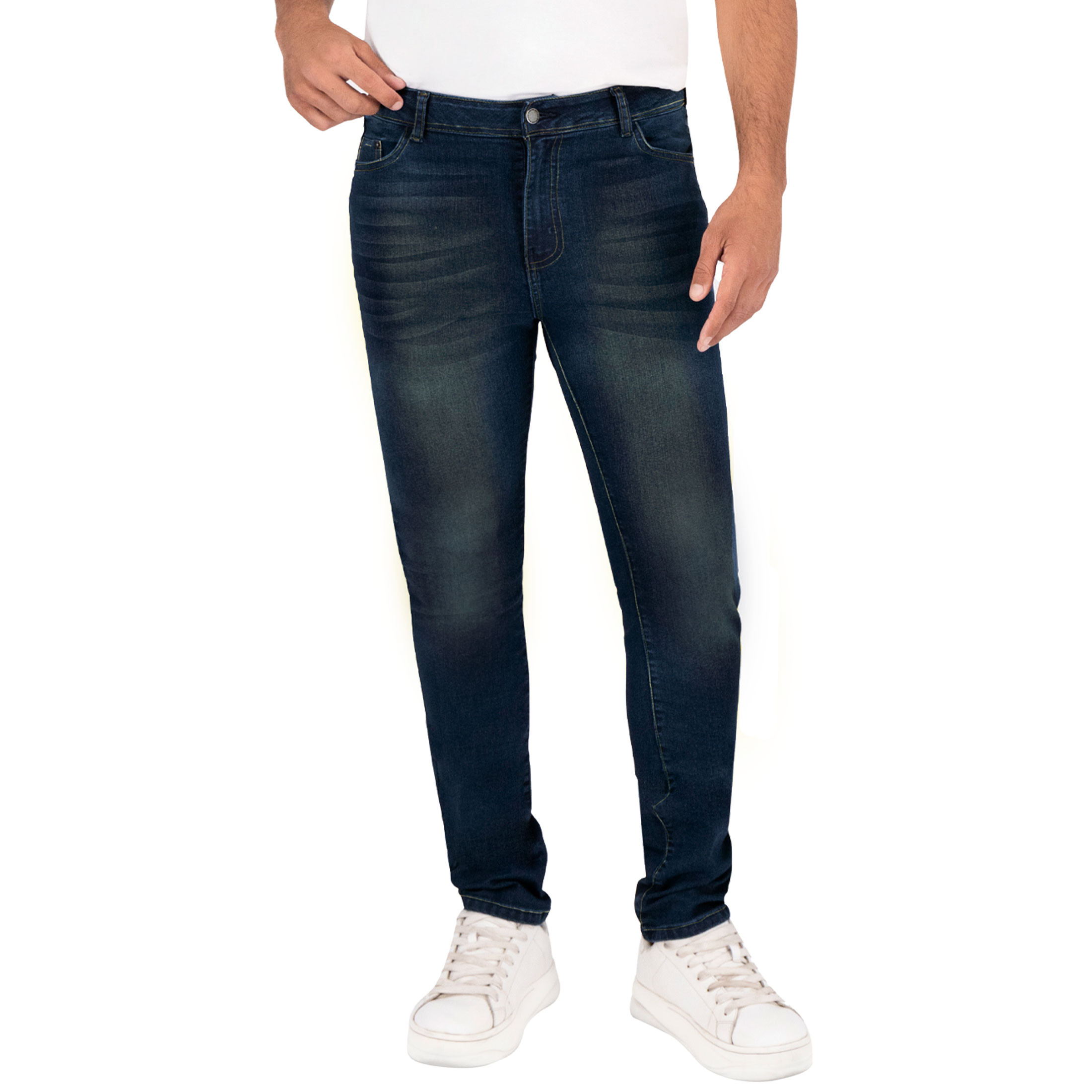 Foto 2 pulgar | Pantalón Slim Britos Jeans Hombre Mezclilla 803812