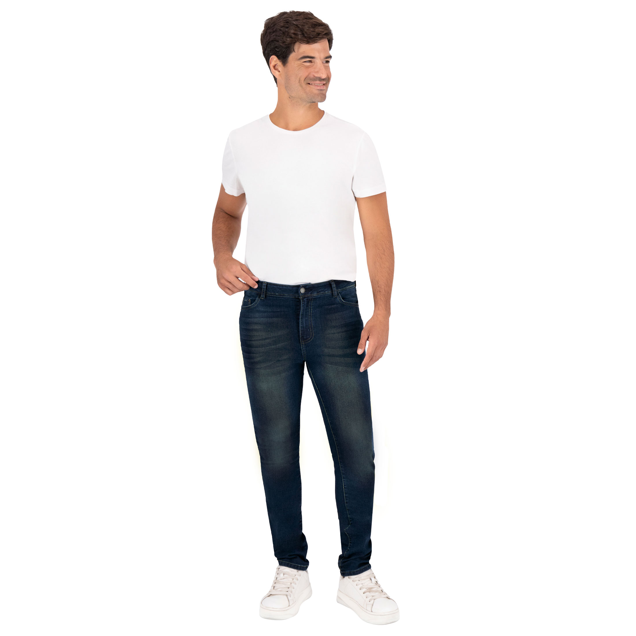 Foto 4 pulgar | Pantalón Slim Britos Jeans Hombre Mezclilla 803812