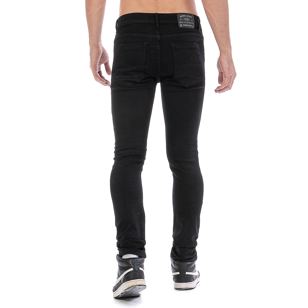 Foto 2 | Pantalón Mezclilla Stretch para Hombre Opps Jeans color Negro Slim