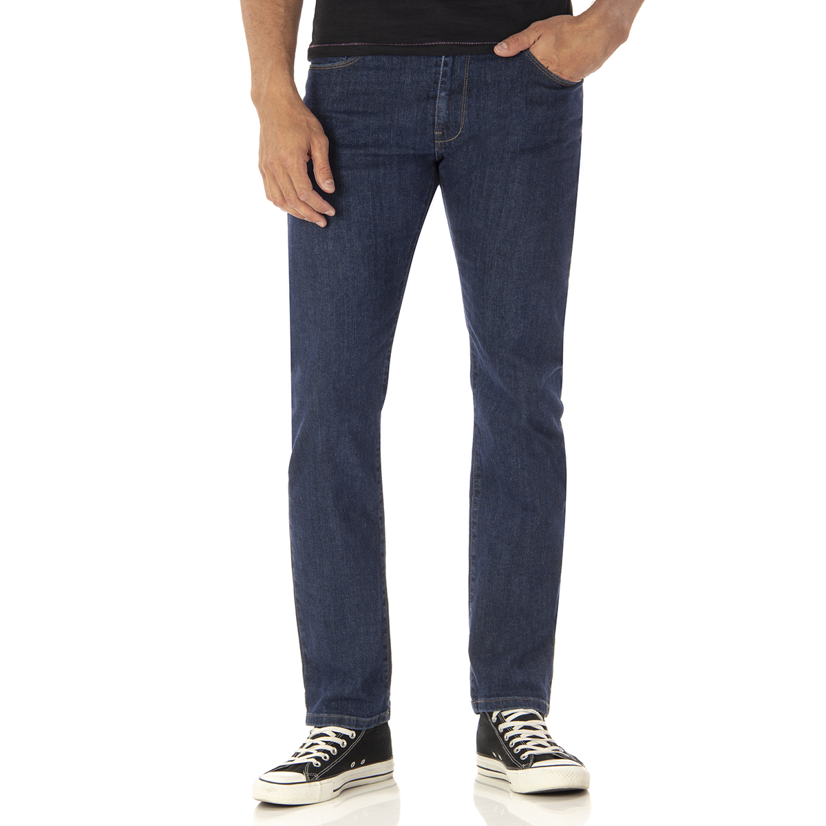 Foto 2 pulgar | Jeans Silver Plate Croth 1802 Slim Fit color Azul para Hombre
