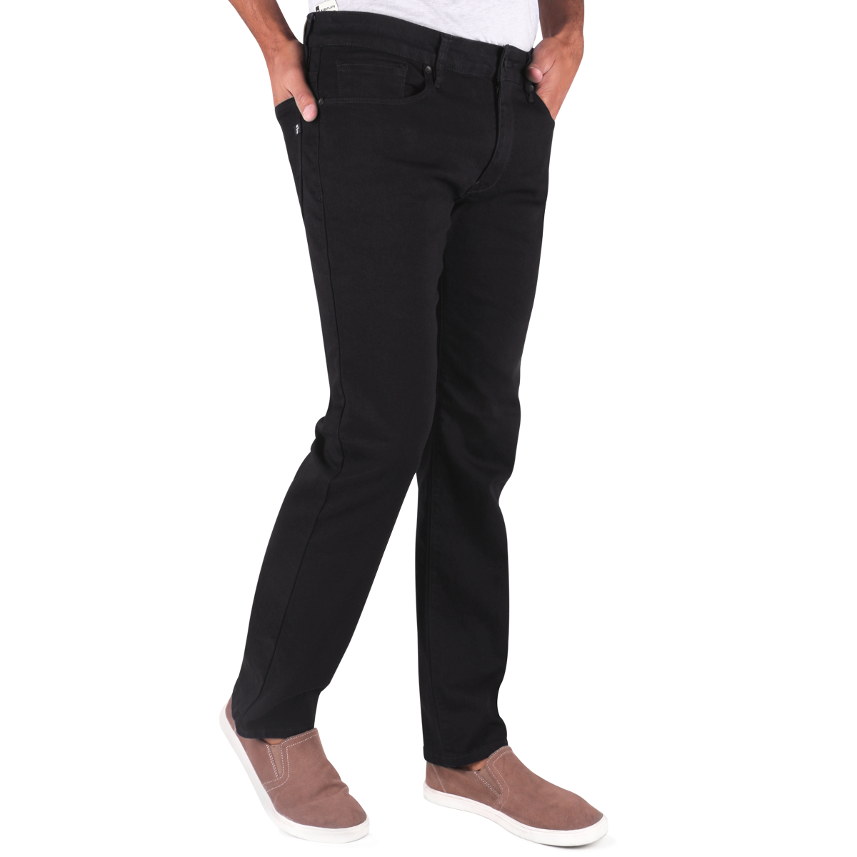 Foto 3 pulgar | Jeans Silver Plate Slim Fit Croth 1807 color Negro para Hombre