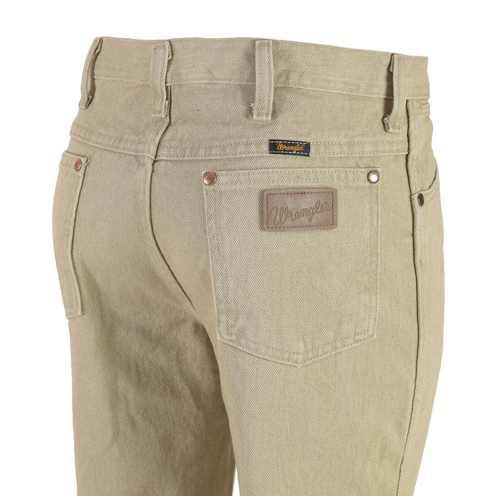 Foto 4 pulgar | Jeans Vaquero Wrangler H936TAN color Beige Slim Fit para Hombre