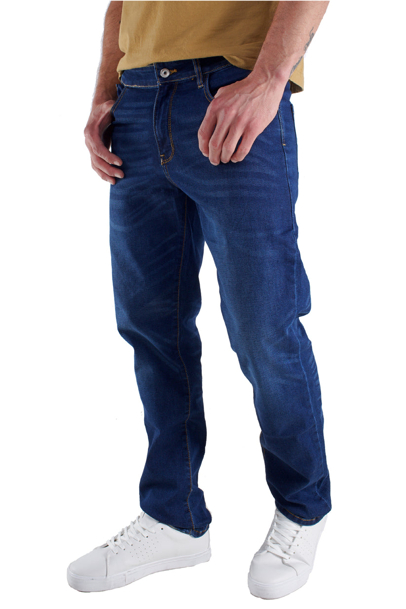 Foto 3 | Pantalón Slim Edward´s Jeans para Caballero 7703 Azul