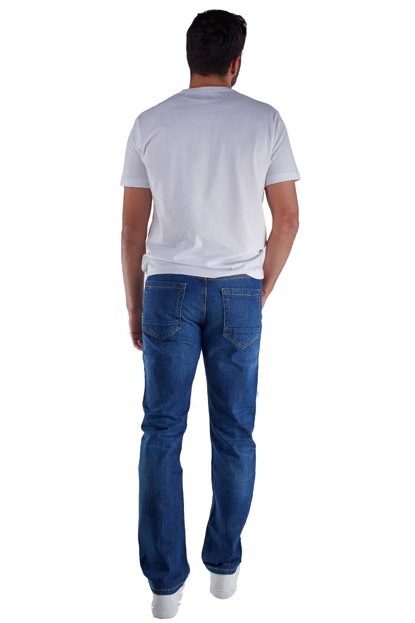 Foto 2 | Pantalón Slim Edward´s Jeans para Caballero 7702 Azul