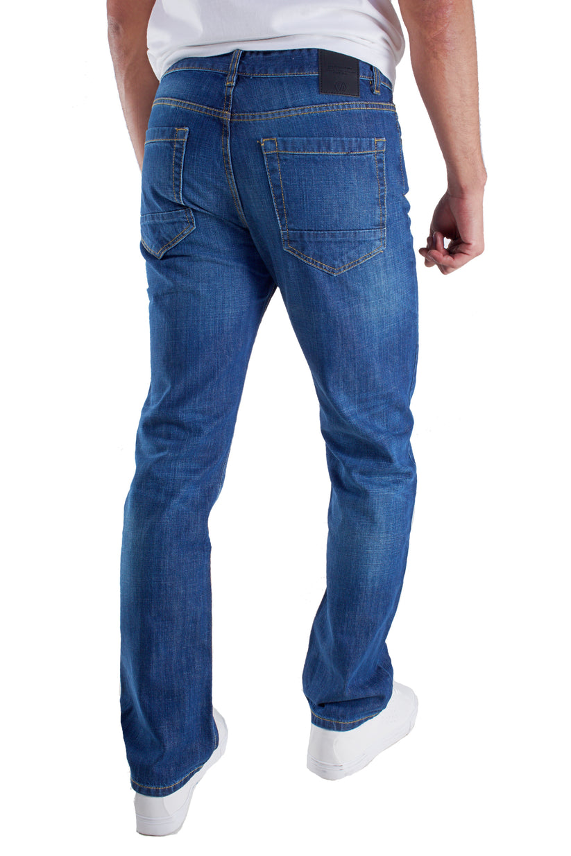 Foto 5 | Pantalón Slim Edward´s Jeans para Caballero 7702 Azul