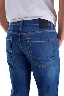 Foto 6 | Pantalón Slim Edward´s Jeans para Caballero 7702 Azul