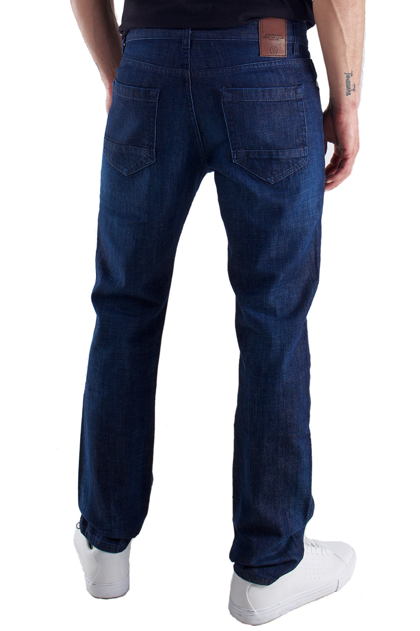 Foto 5 | Pantalón Slim Edward´s Jeans para Caballero 7701 Azul