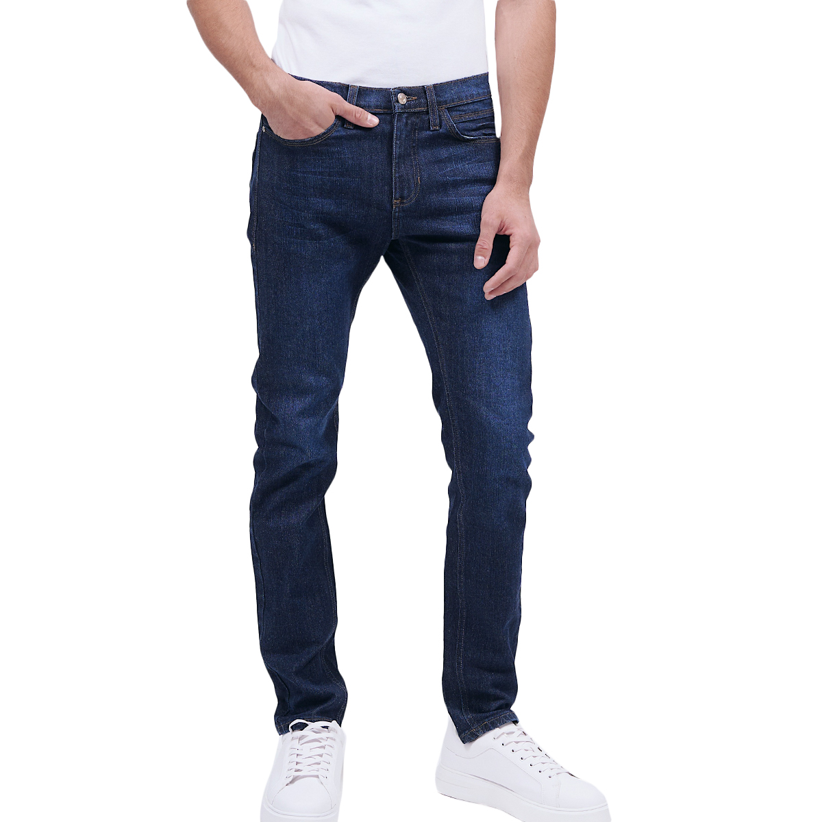 Foto 1 | Jeans Slim Mchk color Azul para Hombre