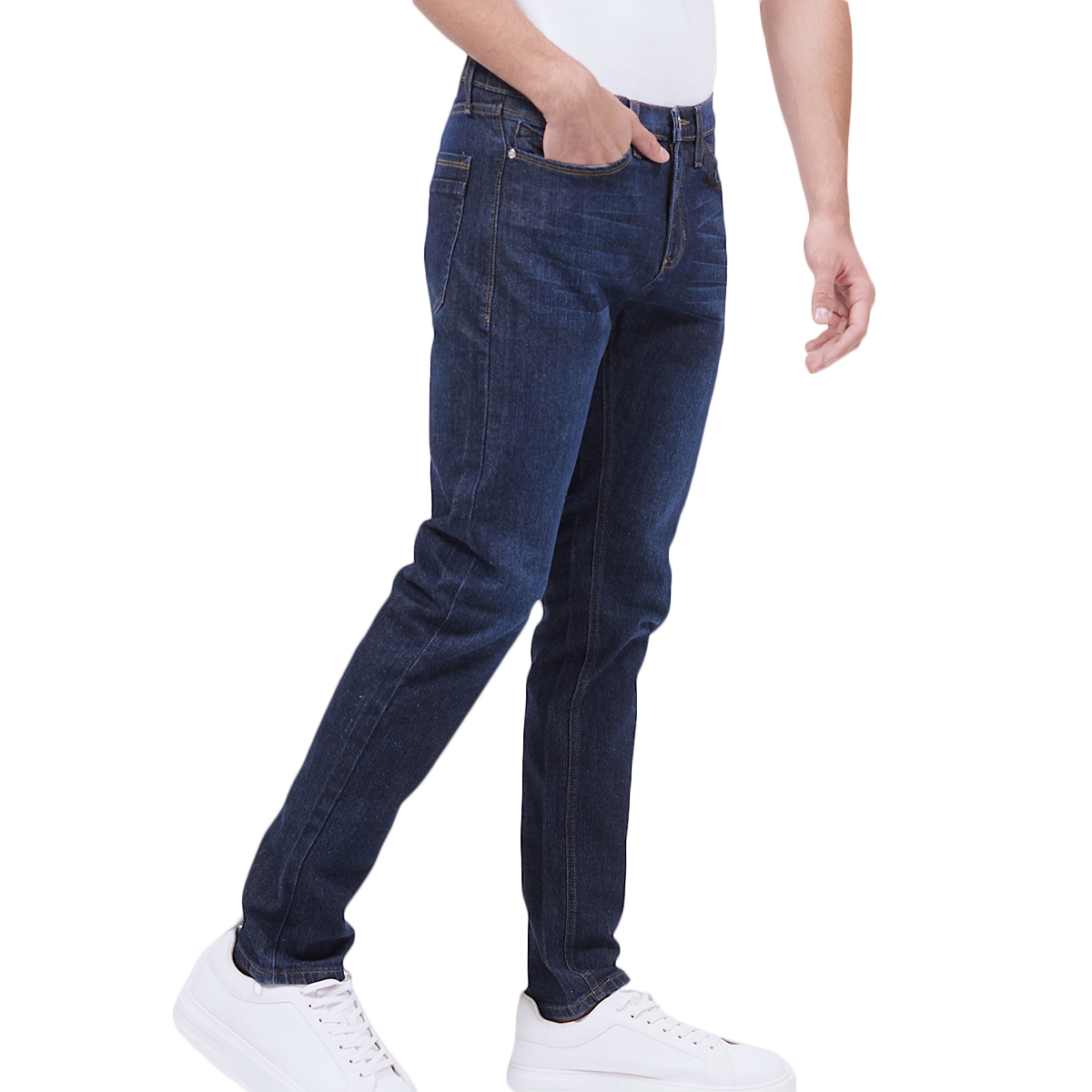 Foto 2 | Jeans Slim Mchk color Azul para Hombre