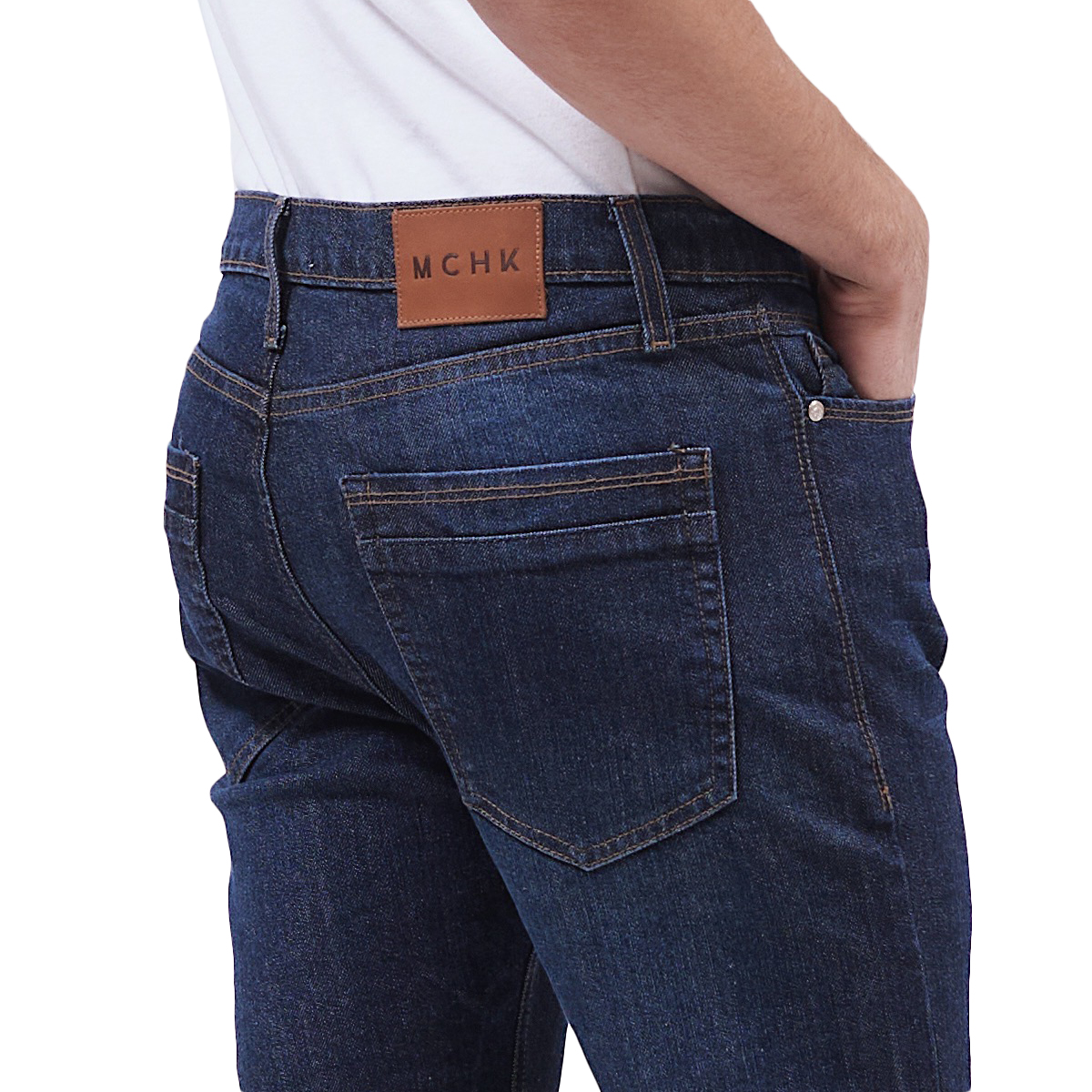 Foto 4 | Jeans Slim Mchk color Azul para Hombre