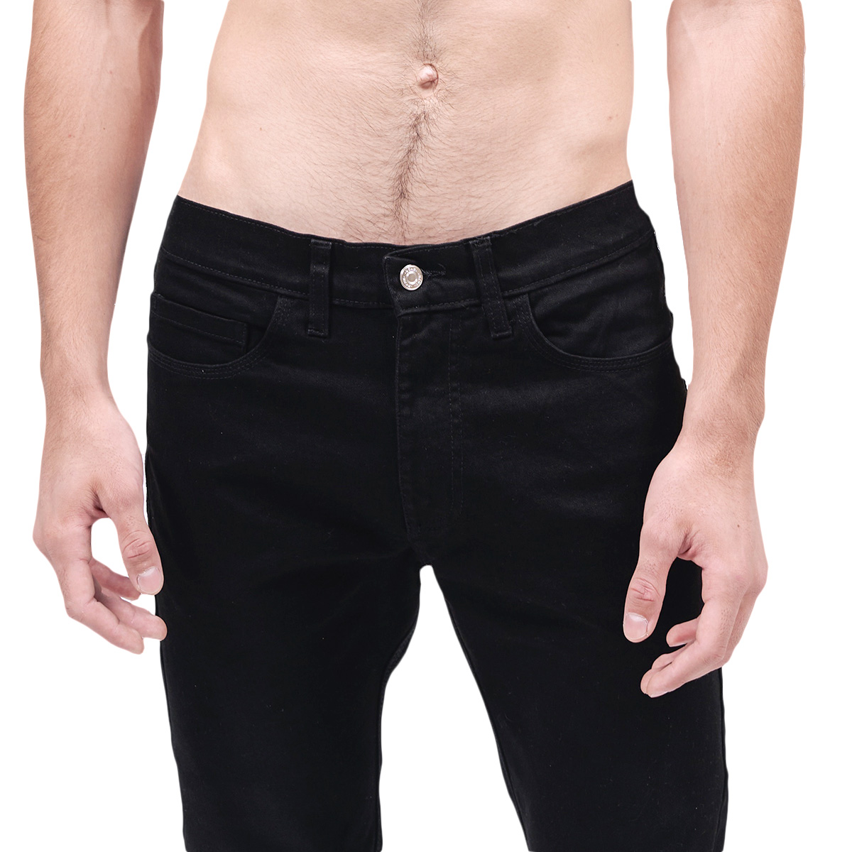 Foto 5 pulgar | Jeans Slim Mchk color Negro para Hombre