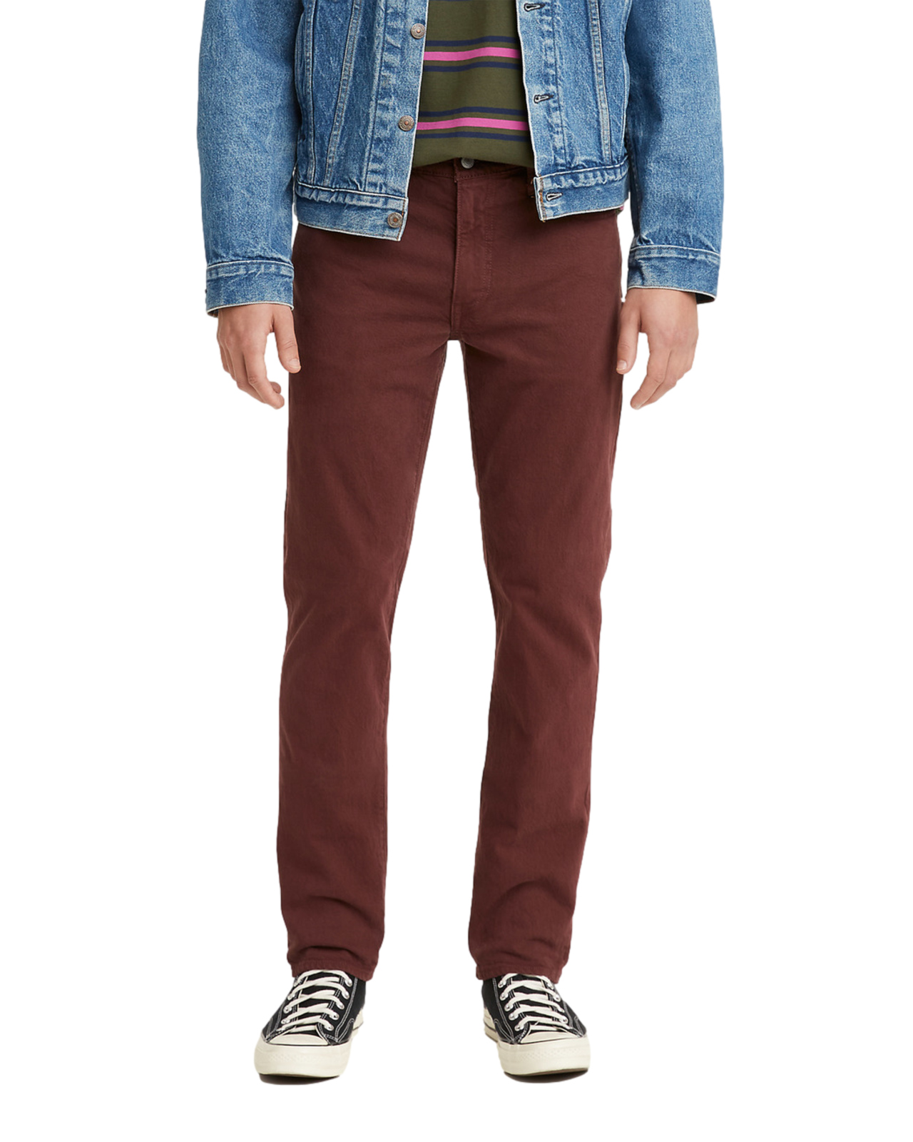 Jeans Levi's 511 Slim Fit 04511-5088 color Marrón