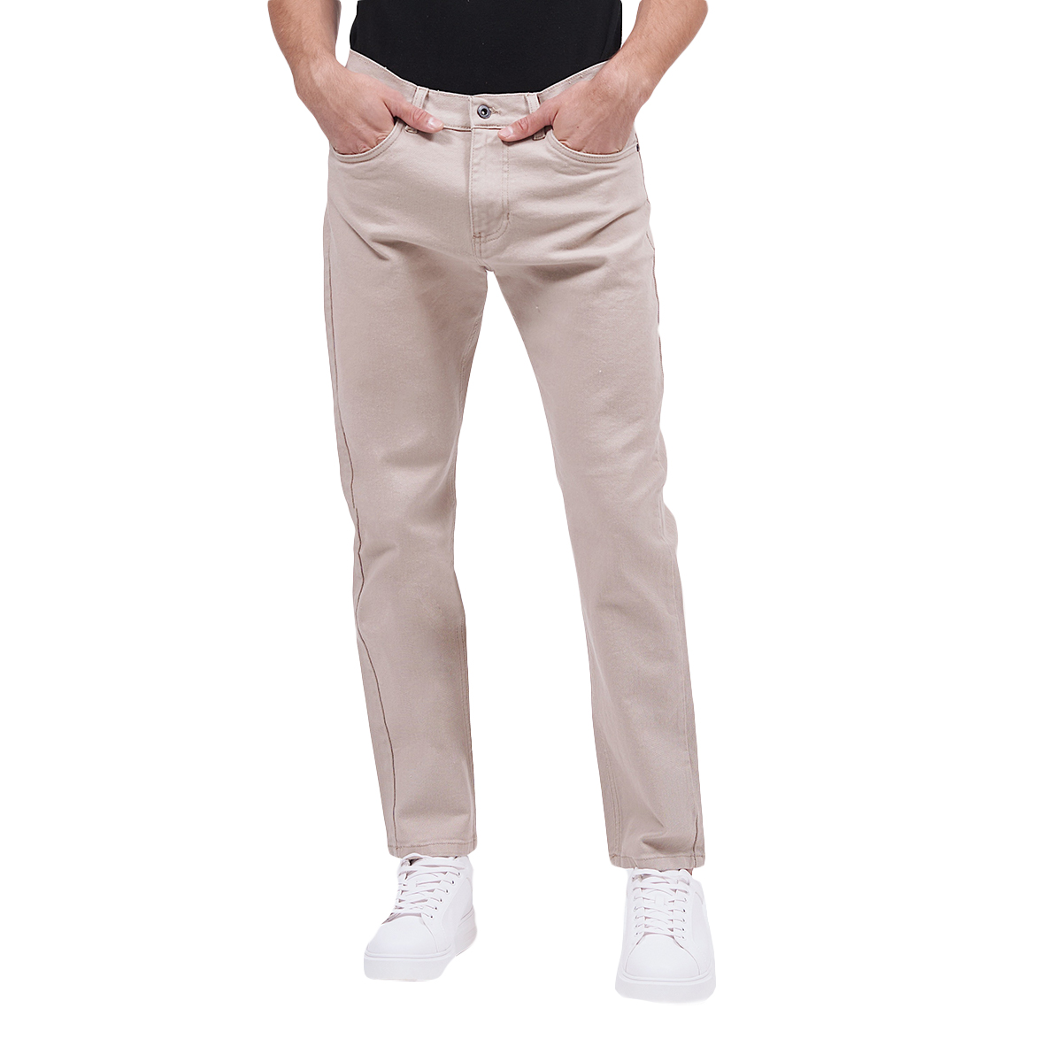 Foto 1 | Jeans Slim Mchk 8017 color Beige para Hombre