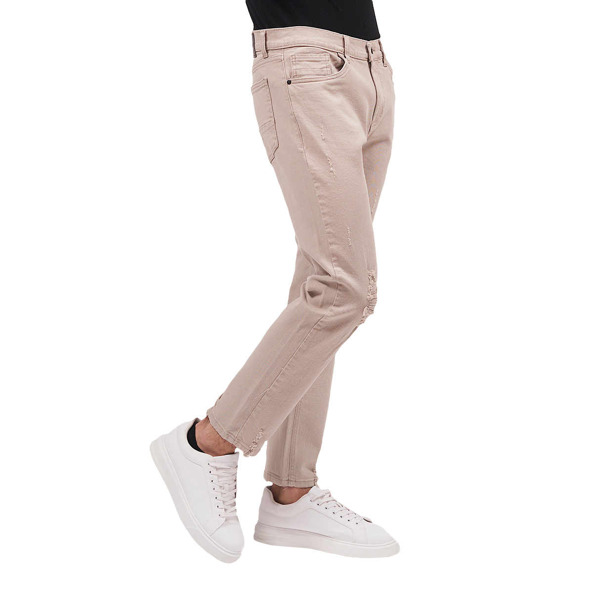 Foto 3 pulgar | Jeans Slim Mchk 8017 color Beige para Hombre