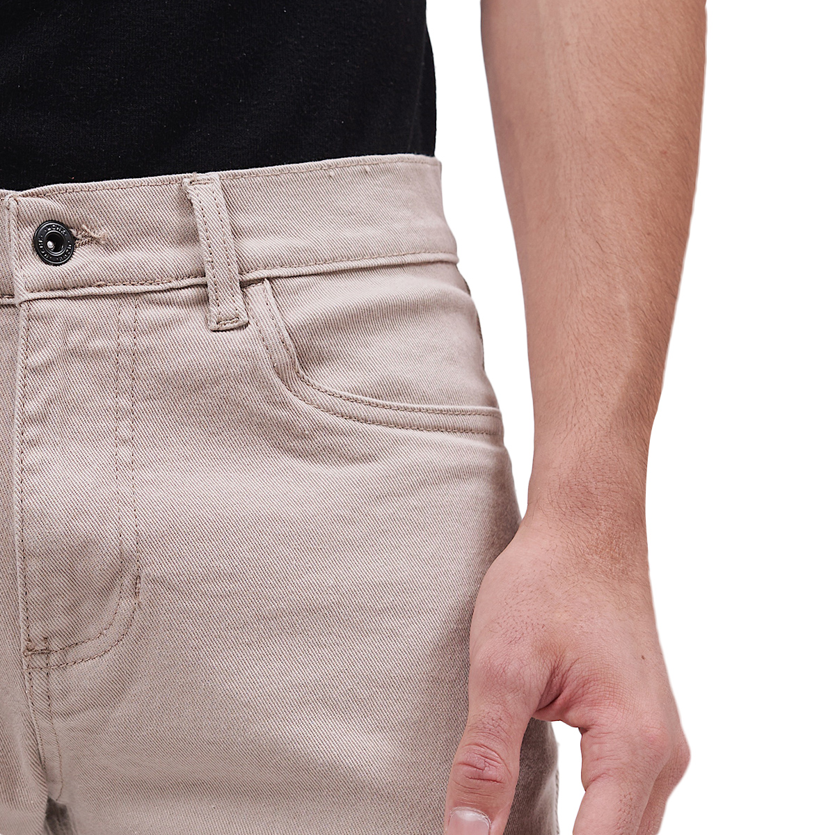 Foto 5 pulgar | Jeans Slim Mchk 8017 color Beige para Hombre