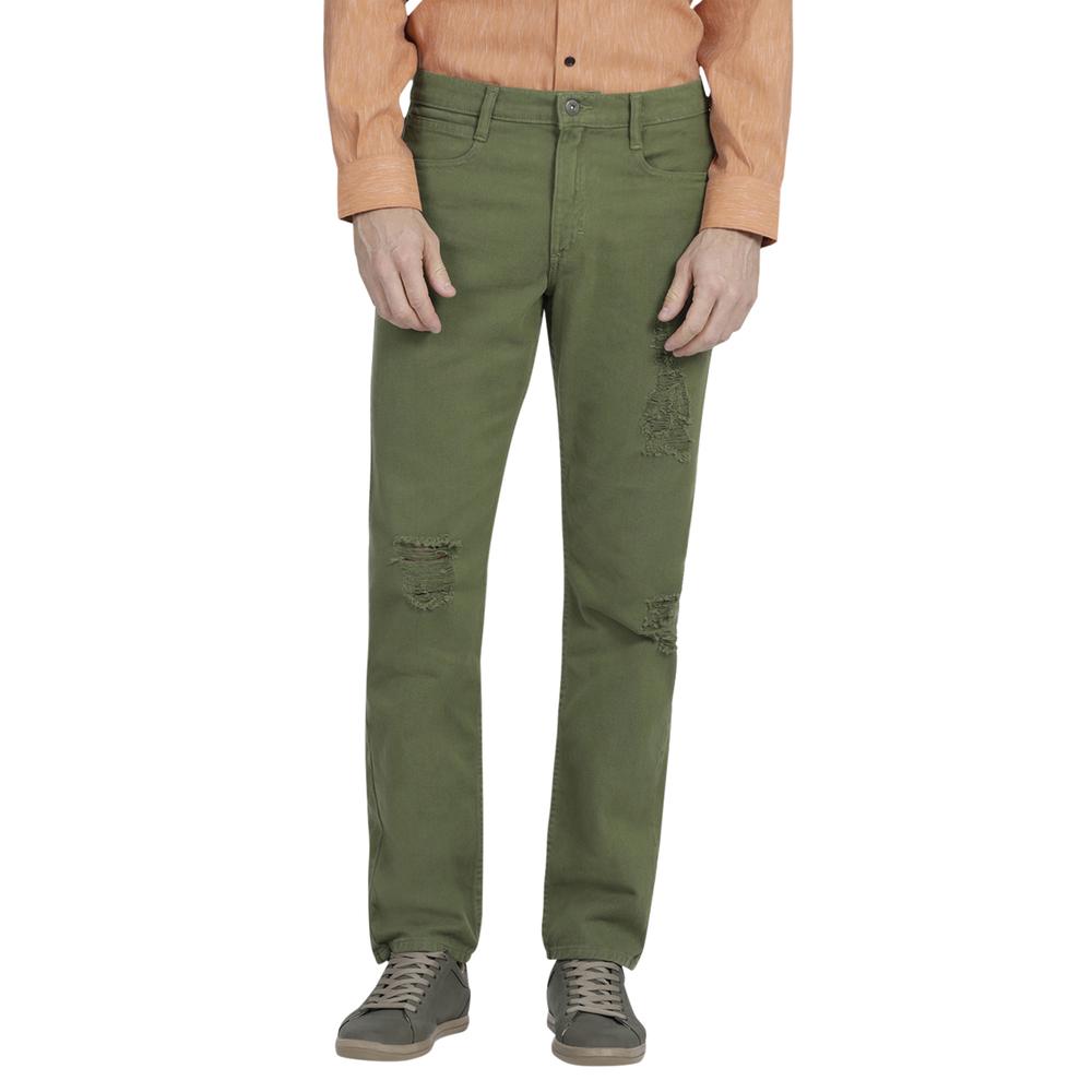 Foto 2 pulgar | Jeans Lee Slim Fit 3X2 color Verde para Hombre