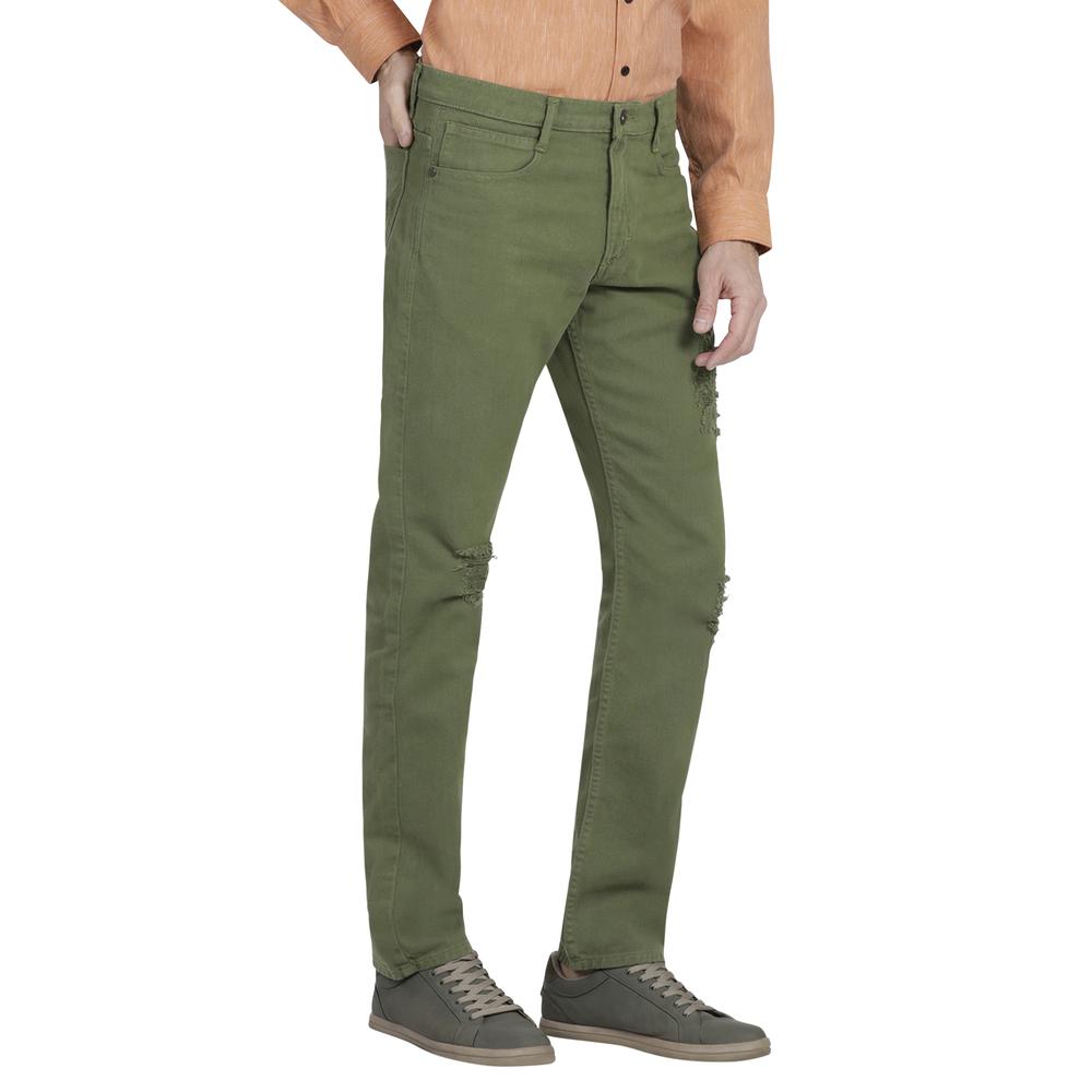 Foto 3 pulgar | Jeans Lee Slim Fit 3X2 color Verde para Hombre