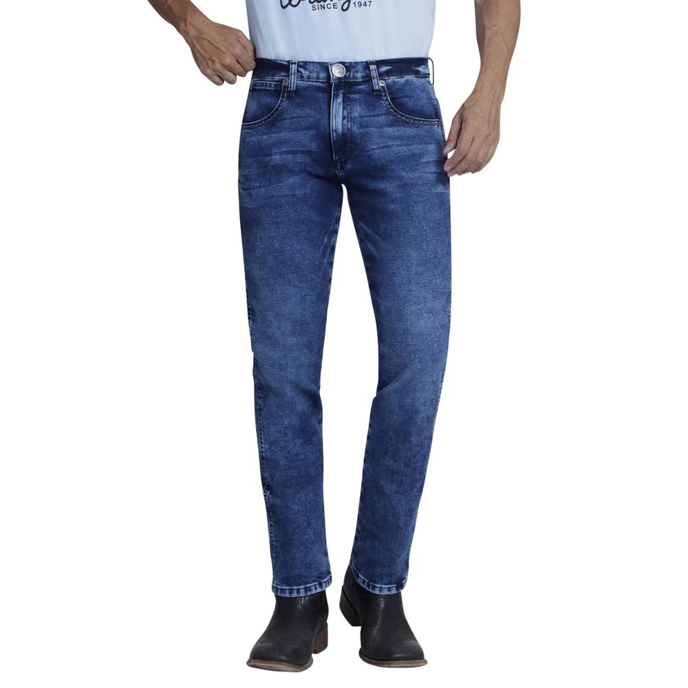 Jeans Vaqueros Wrangler Slim Straight 031 color Azul para Hombre