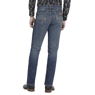 Foto 3 | Jeans para Hombre Wrangler Slim Boot 033 Azul