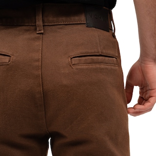 Foto 5 | Jeans de Mezclilla MCHK Pinzas Marrón para Caballero
