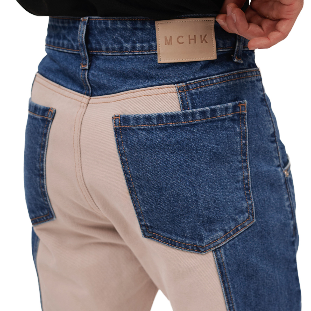Foto 6 pulgar | Jeans Slim Cropped MCHK Combinados para Caballero
