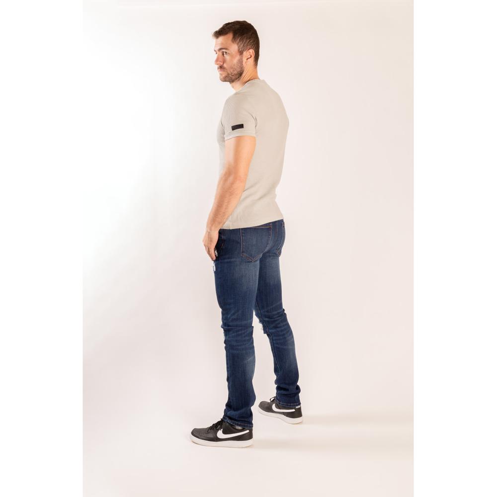 Foto 5 pulgar | Pantalón de Mezclilla Jeanswest Black 044 Azul para Hombre