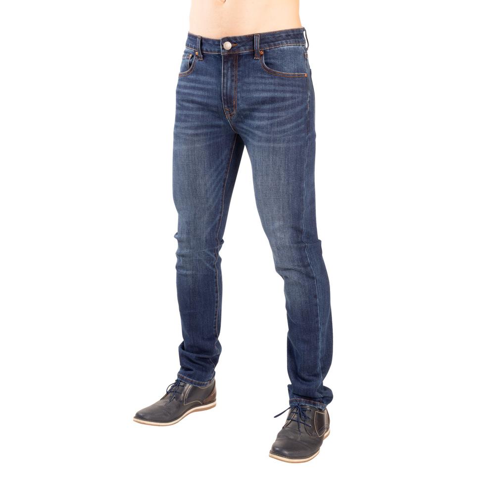 Pantalón de Mezclilla Jeanswest Black 039 Azul para Hombre