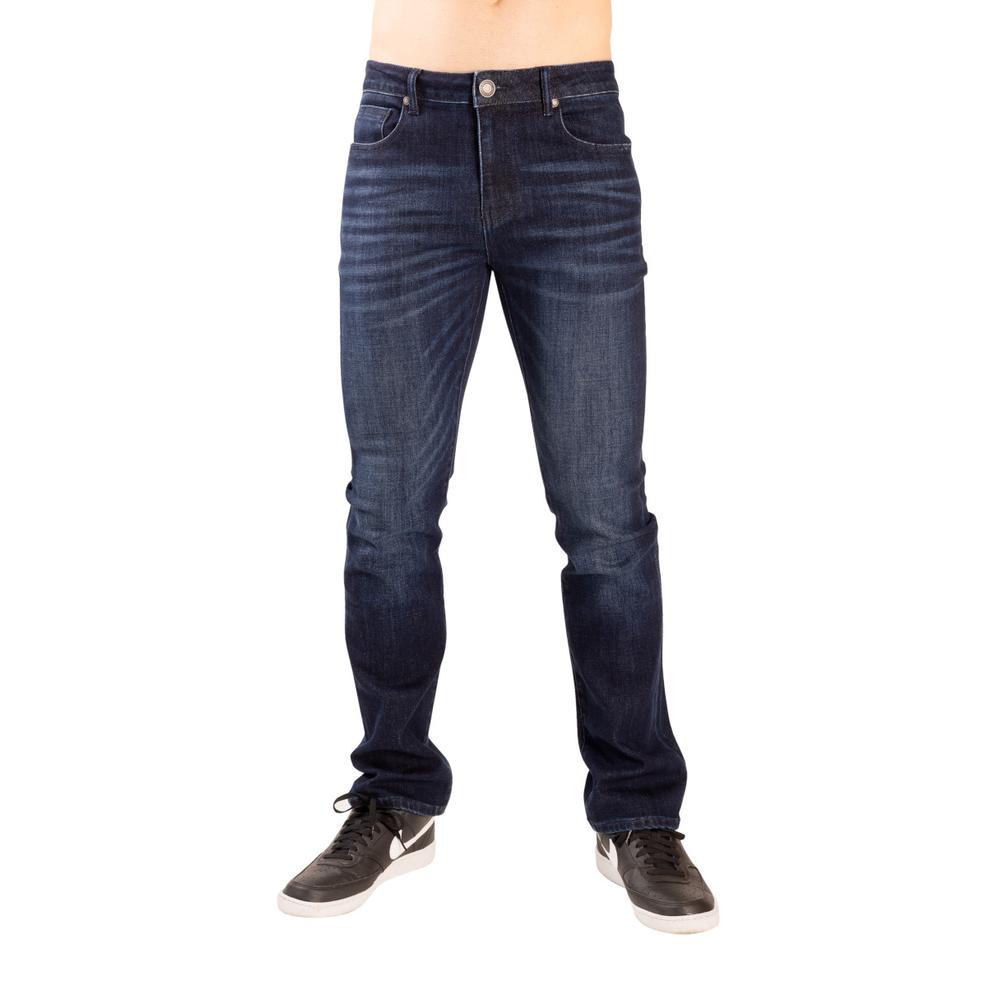 Foto 2 pulgar | Pantalones Slim Jeanswest Black Azules para Hombre