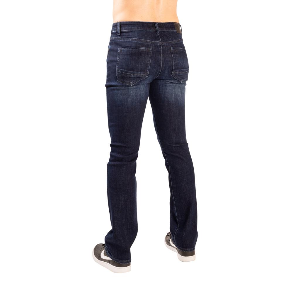 Foto 3 pulgar | Pantalones Slim Jeanswest Black Azules para Hombre