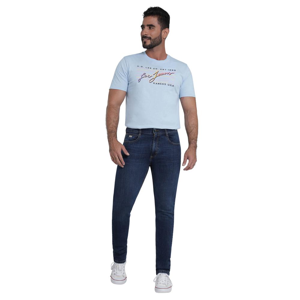 Foto 5 pulgar | Jeans Lee Slim Fit 452 Azul Marino para Hombre