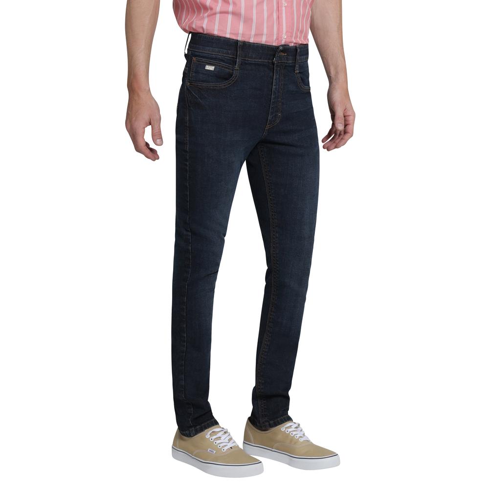 Foto 2 | Jeans Lee Slim Fit 445 Azul Marino para Hombre