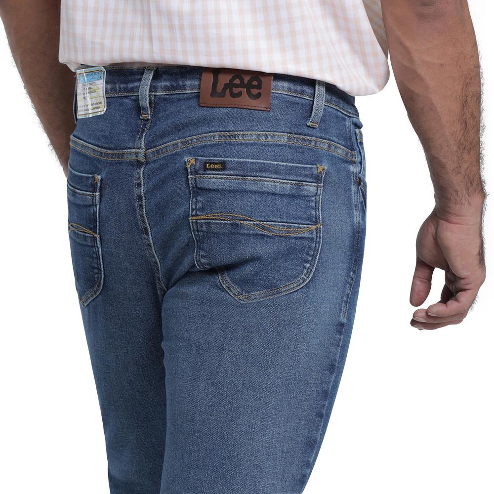 Foto 6 pulgar | Jeans Lee Slim Fit 443 Azul para Hombre