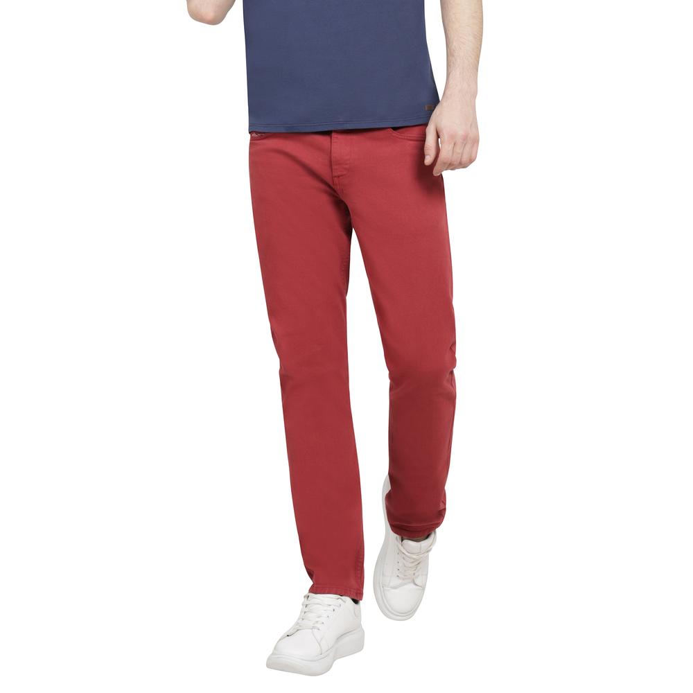 Foto 2 pulgar | Jeans Lee Naranjas Slim Fit para Hombre