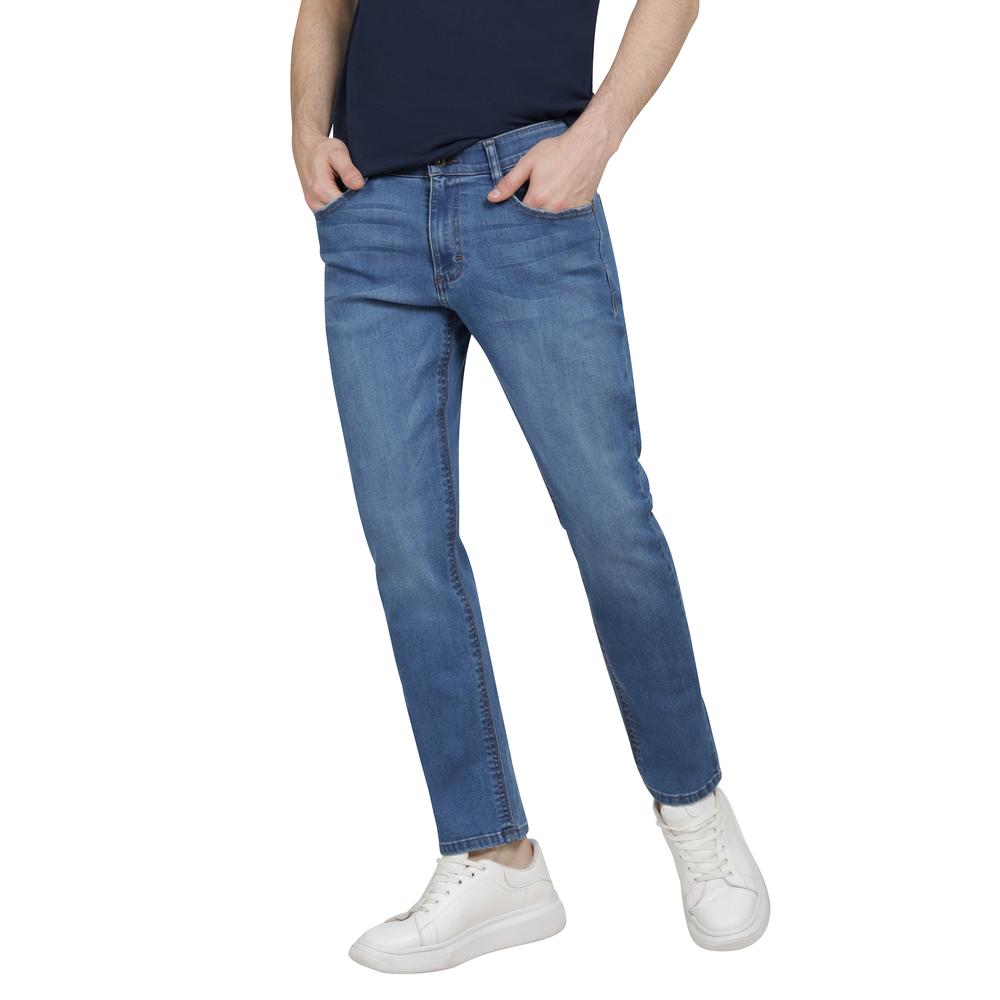 Foto 2 pulgar | Jeans Lee Slim Fit 456 Azul Marino para Hombre