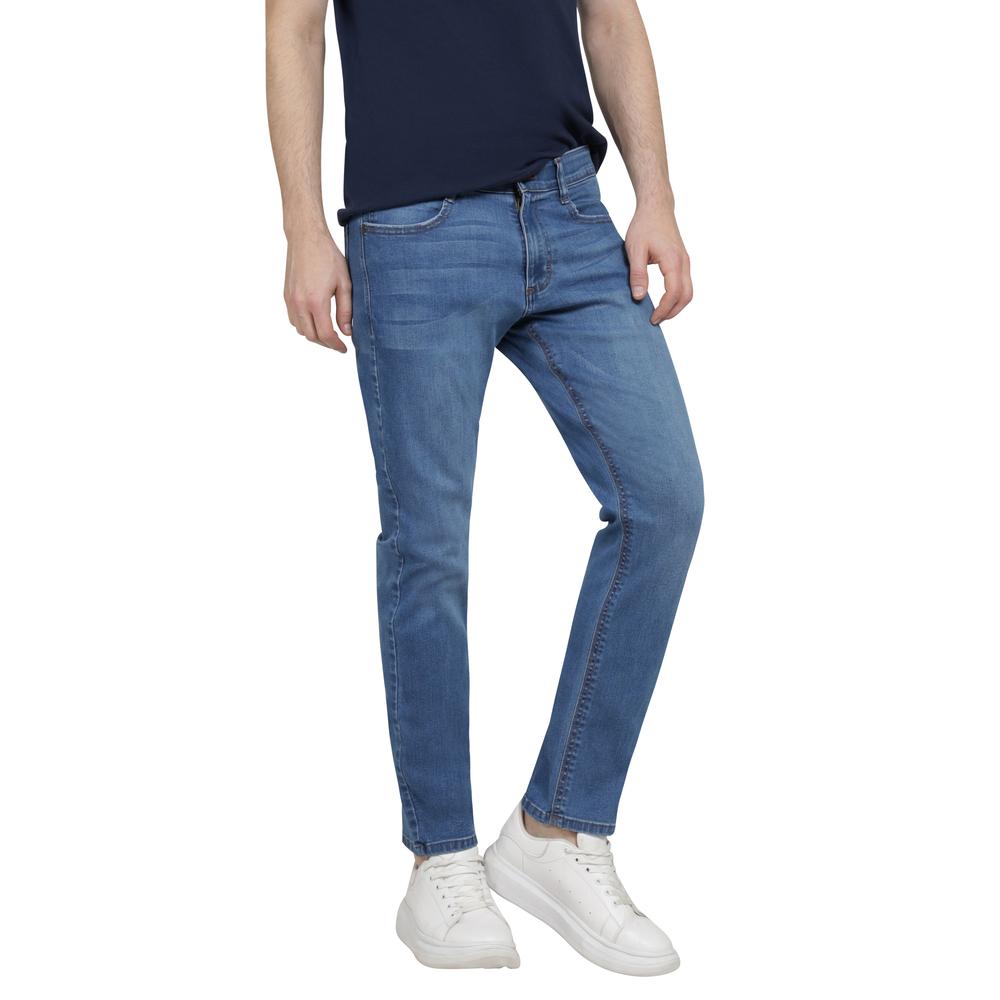 Foto 3 pulgar | Jeans Lee Slim Fit 456 Azul Marino para Hombre