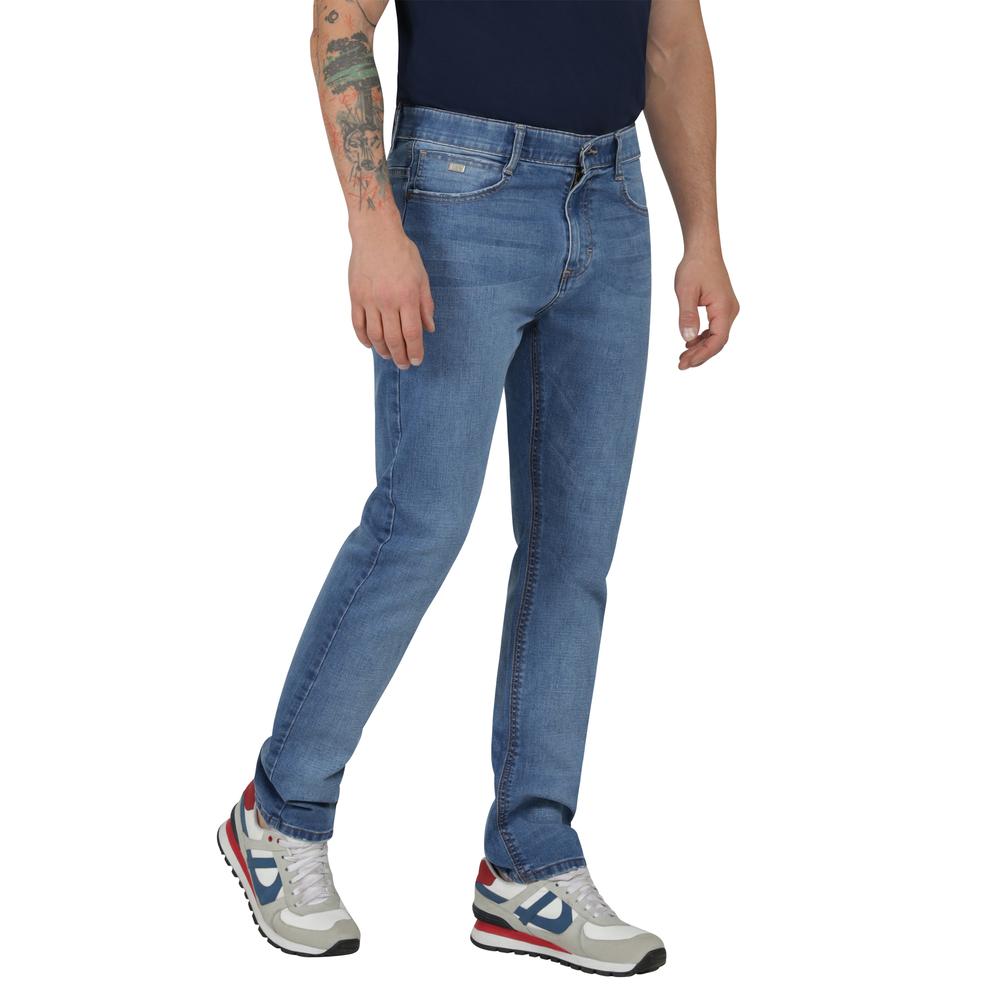 Foto 3 pulgar | Jeans Lee Azul Slim Fit para Hombre