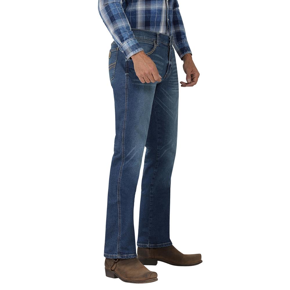 Foto 3 pulgar | Jeans Vaqueros Wrangler Slim Straight 402 Azul para Hombre