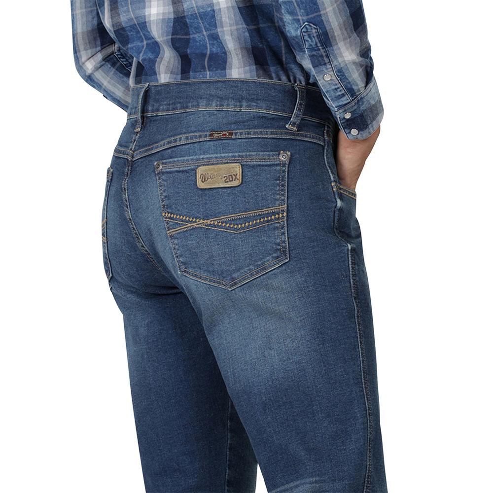 Foto 6 pulgar | Jeans Vaqueros Wrangler Slim Straight 402 Azul para Hombre