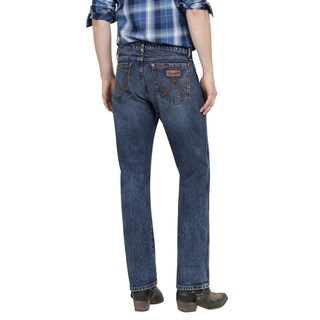 Foto 3 | Jeans Vaqueros Wrangler Slim Boot 404 Azul