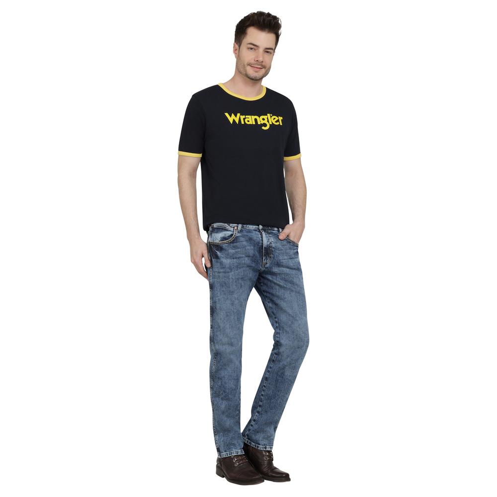 Foto 5 pulgar | Jeans Vaqueros Wrangler Slim Straight 401 Azul para Hombre