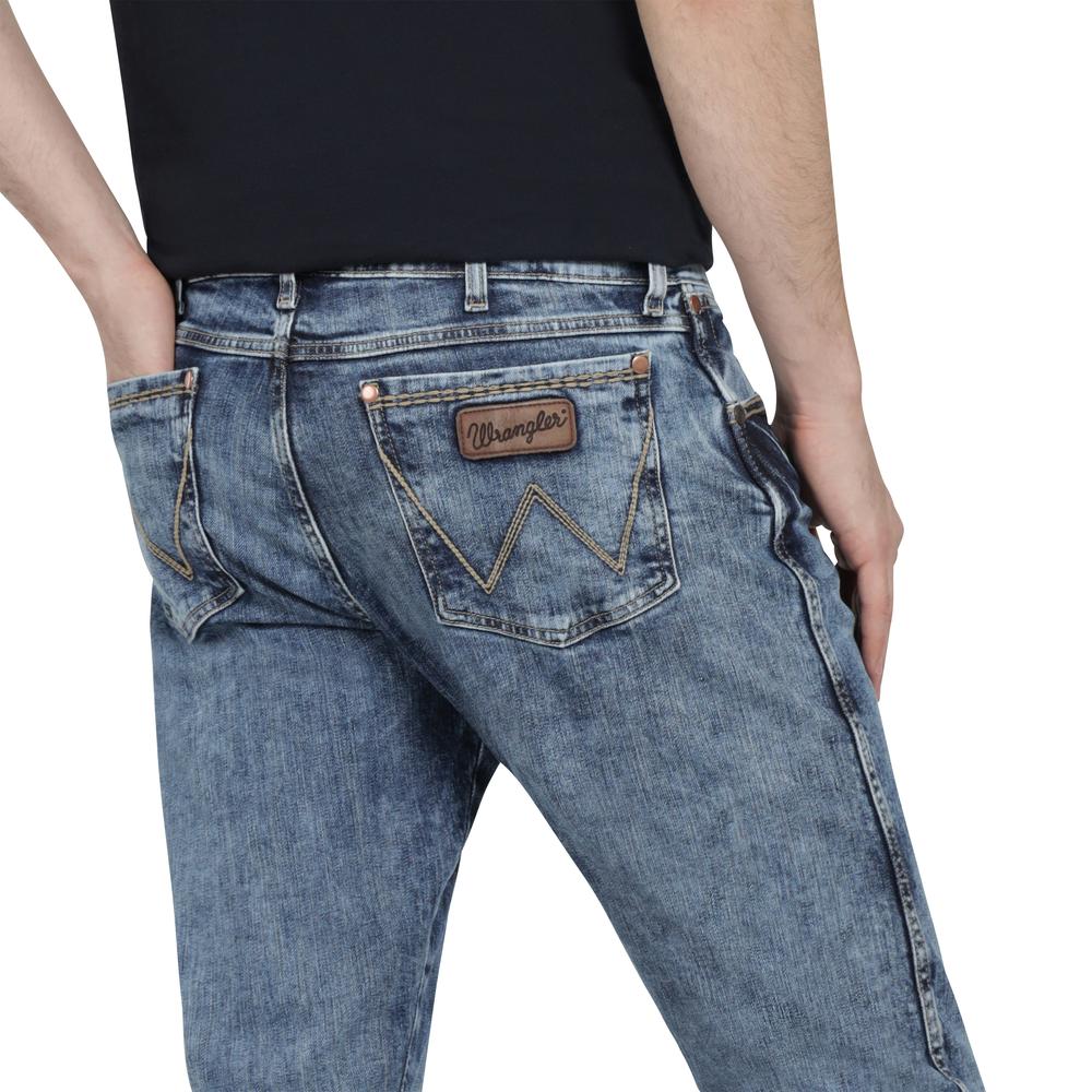 Foto 6 pulgar | Jeans Vaqueros Wrangler Slim Straight 401 Azul para Hombre