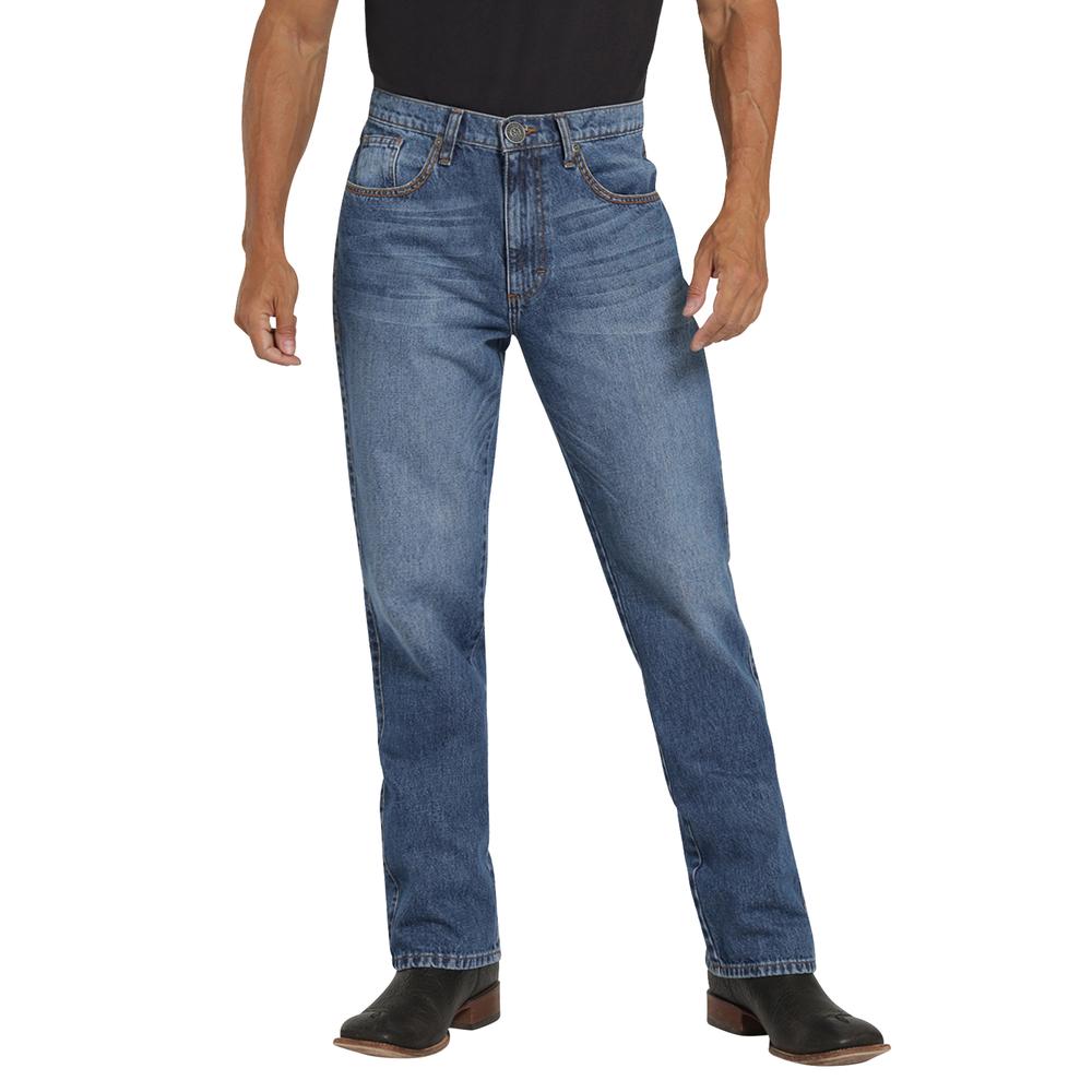 Foto 2 pulgar | Jeans Vaqueros Wrangler Slim Boot 401 Azul para Hombre