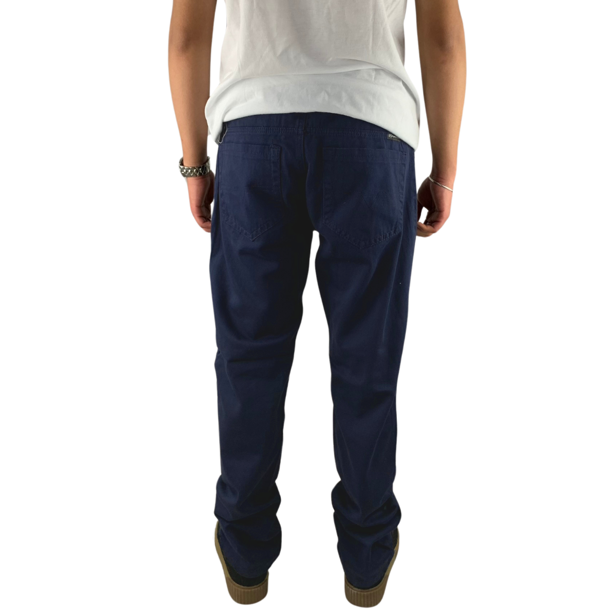 Foto 6 pulgar | Pantalón Slim Gabardina Indutex Y Moda Azul Para Hombre