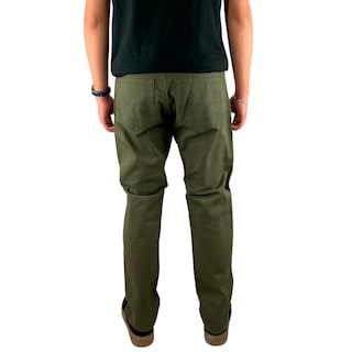 Foto 5 | Pantalón Slim Gabardina Indutex Y Moda Verde Para Hombre