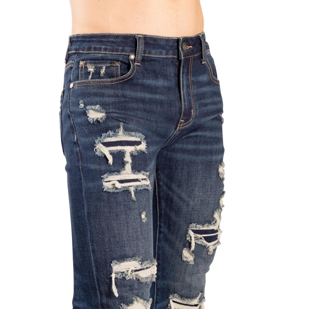 Foto 4 pulgar | Pantalón Slim Fit Jeanswest Azul para Hombre
