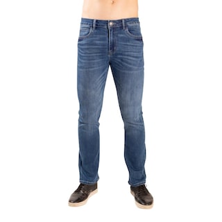 Foto 1 | Pantalón Slim Fit Hombre Jeanswest Black Mezclilla Confort 060 Azul
