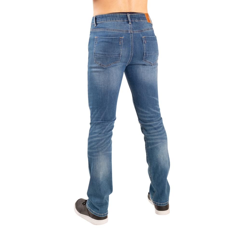 Foto 3 pulgar | Pantalón Slim Fit Hombre Jeanswest Black Mezclilla Confort 063 Azul