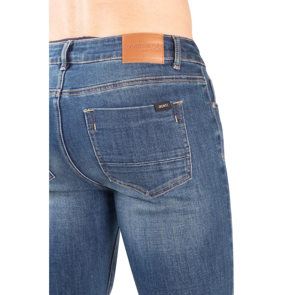 Foto 4 pulgar | Pantalón Slim Fit Jeanswest Black Mezclilla Confort 057 Azul para Hombre